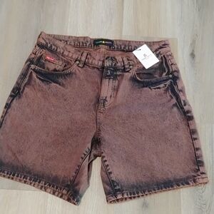 Teddy Fresh Brown Jean Shorts